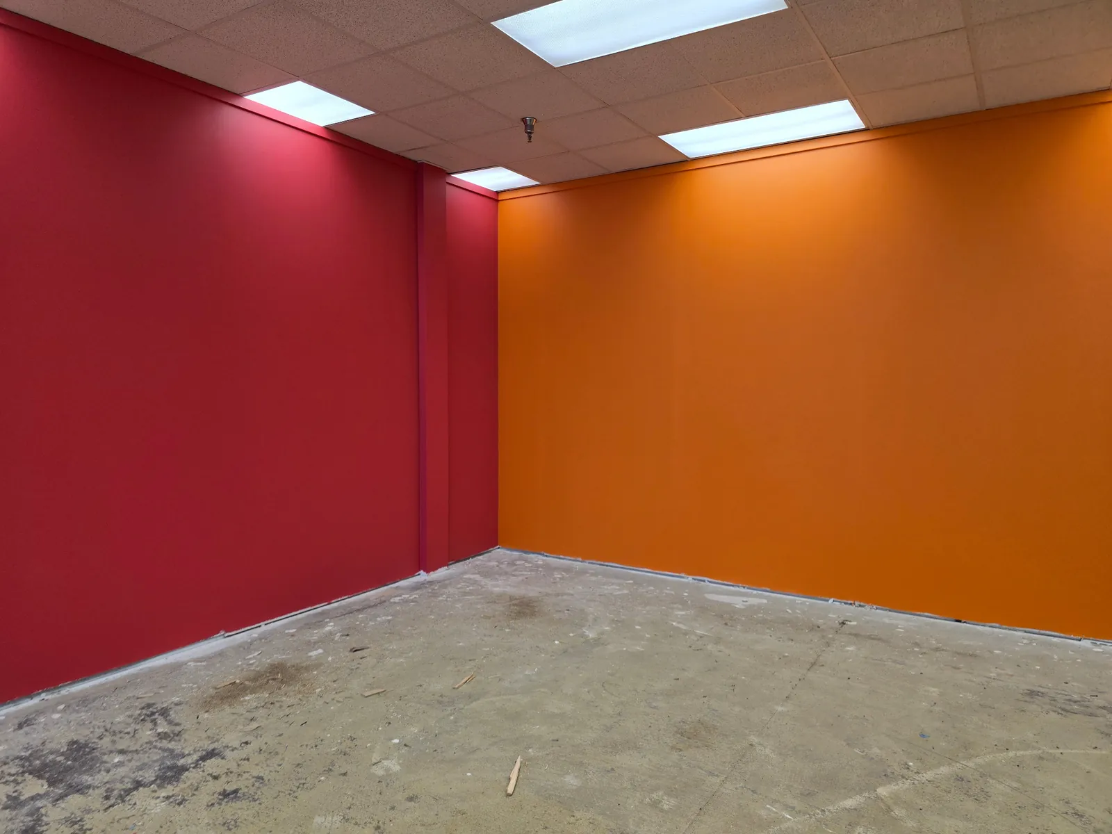 Modern Office Space with Vibrant Color Scheme · St. Paul, MN · Feature walls, branded zones, full office Modern Office Space Painting in St. Paul, MN